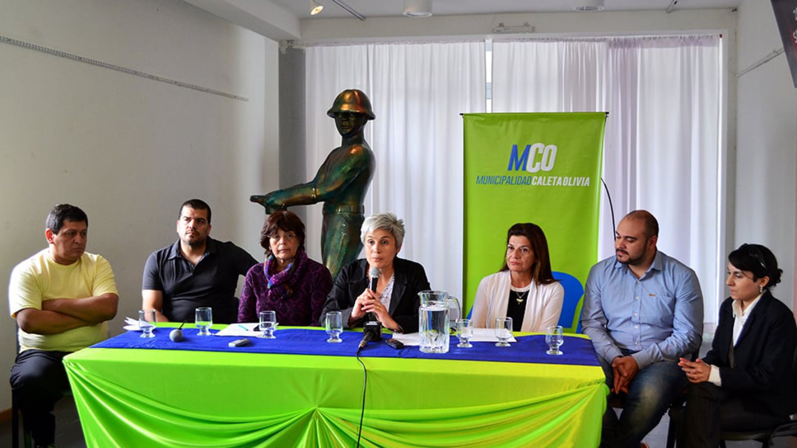 Claudia Rearte presentó a su equipo de trabajo en tres grandes áreas del municipio